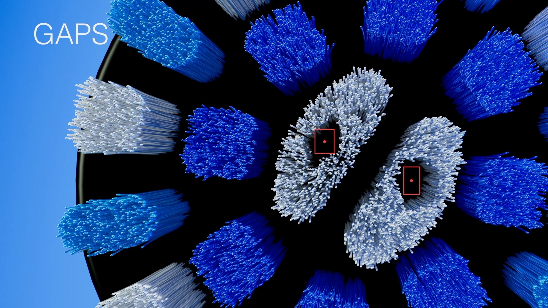 MOCCA AI detecting gaps and missing filaments in a brush head